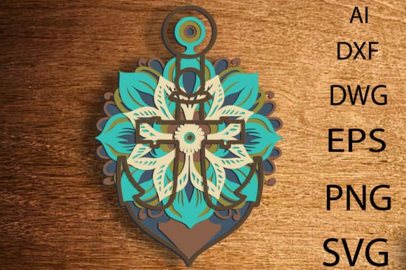 3D Anchor SVG for Laser Cutting & Signs Review