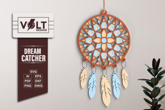 3D Dream Catchers: Laser Cutting & Wall Decor