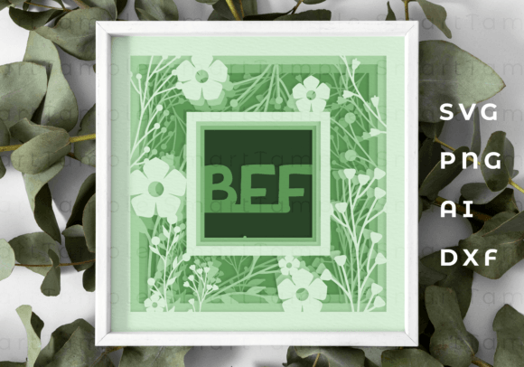 Best Friends Shadow Box SVG: A 3D SVG Review for Shadow Boxes