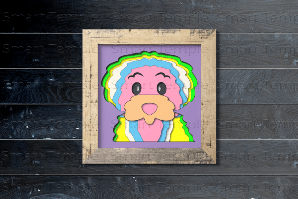 Dog 3D Shadowbox & Light Box: A Seller's Review of This 3D SVG Asset