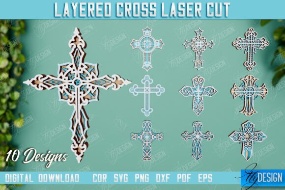 Review: 3D Layered Cross Bundle Religious Sign