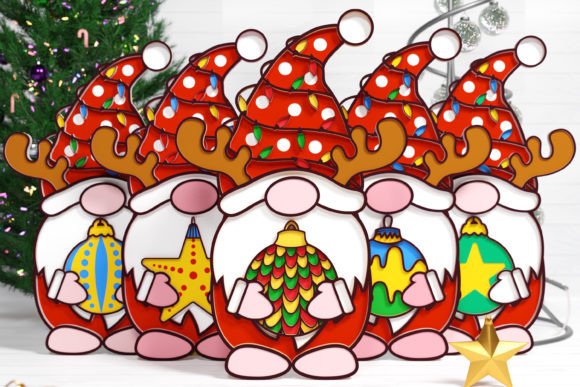 Review: Christmas Gnome Multilayered PaperCut Bu for Holiday Embroidery