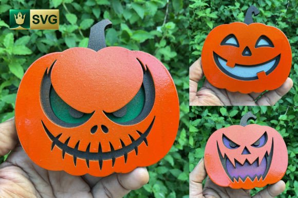 Review: Halloween Pumpkin 3D Layered SVG Set for Embroidery