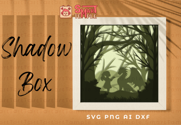 Reviewing the Dragon Shadow Box Svg for 3D SVG Projects