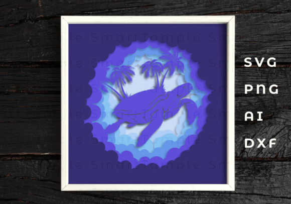 Turtle 3D SVG for Shadow Boxes: A Publisher's Review